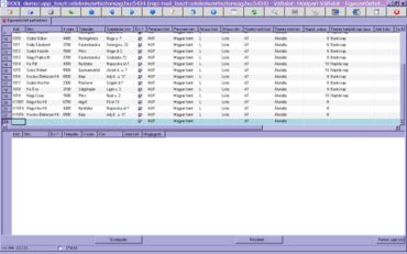 új partner rögzítési sorának színe