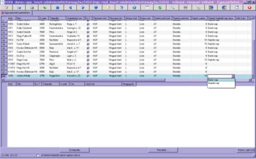 fizetési határidő beállítás/legördülő lista