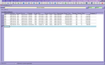 új beszállítási terv sor