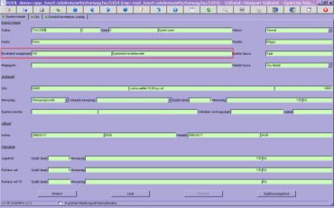 gyártási feladat/bevételező mozgásnem