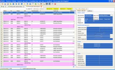 Pénzmozgás tétel böngésző