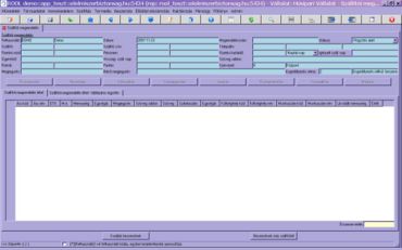 új megrendelés rögzítésének kezdése