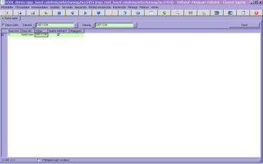 gyártás indítási nap beállítás