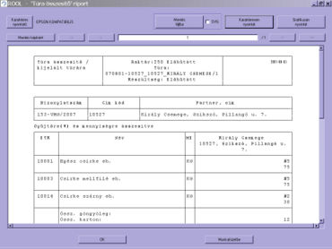 lista nyomtatási kép