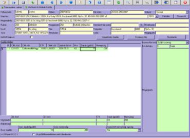 vevőnek és túrának kiadás